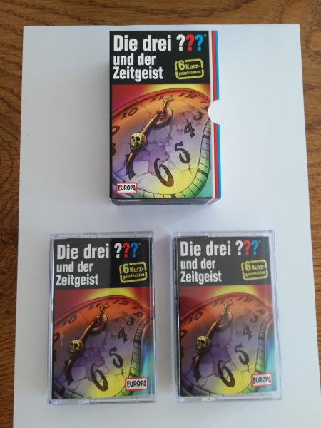 Die Drei Fragezeichen Folge und der Zeitgeist Schwarz 8884309908 4/1-8884309908 4/2 Europa in Sammlerbox